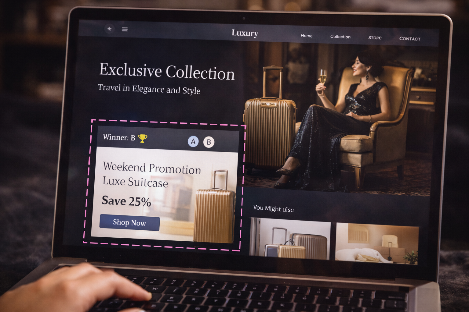Landing page