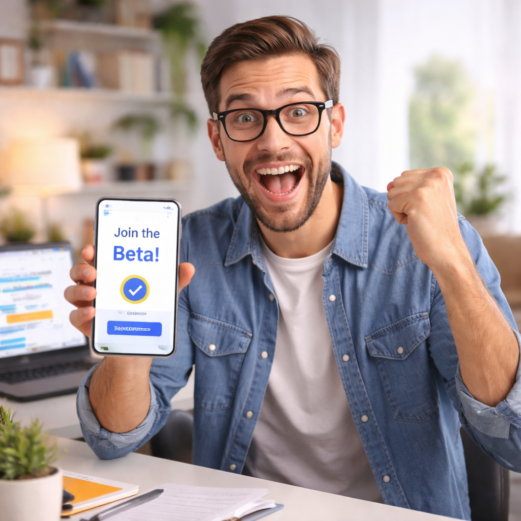 Inscription à la Bêta